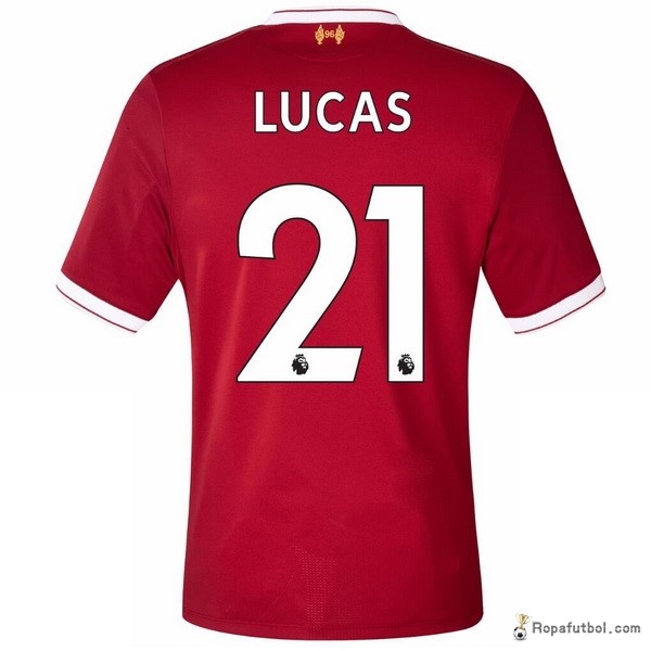 Camiseta Liverpool Replica Primera Ropa Lucas 2017/18
